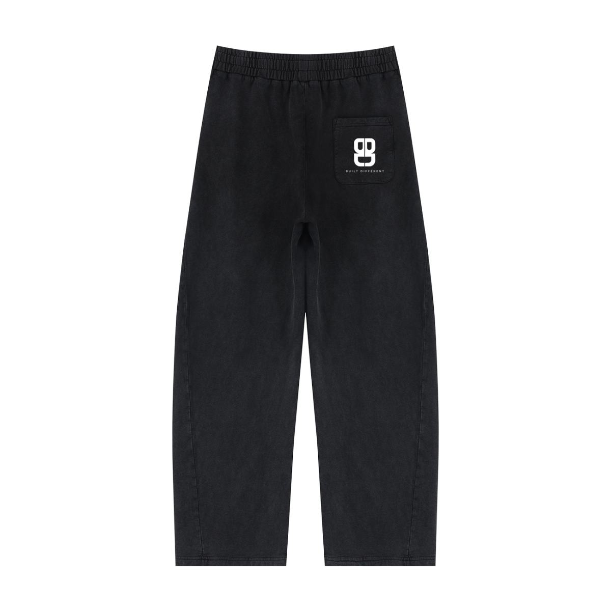 Unisex Mineral Wash Barrel Sweatpants
