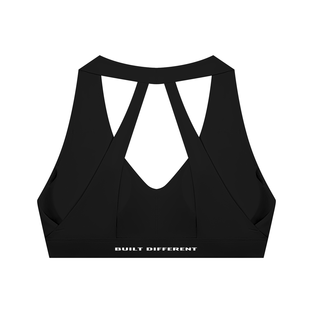 Women's Halter Cropped Sports Bra