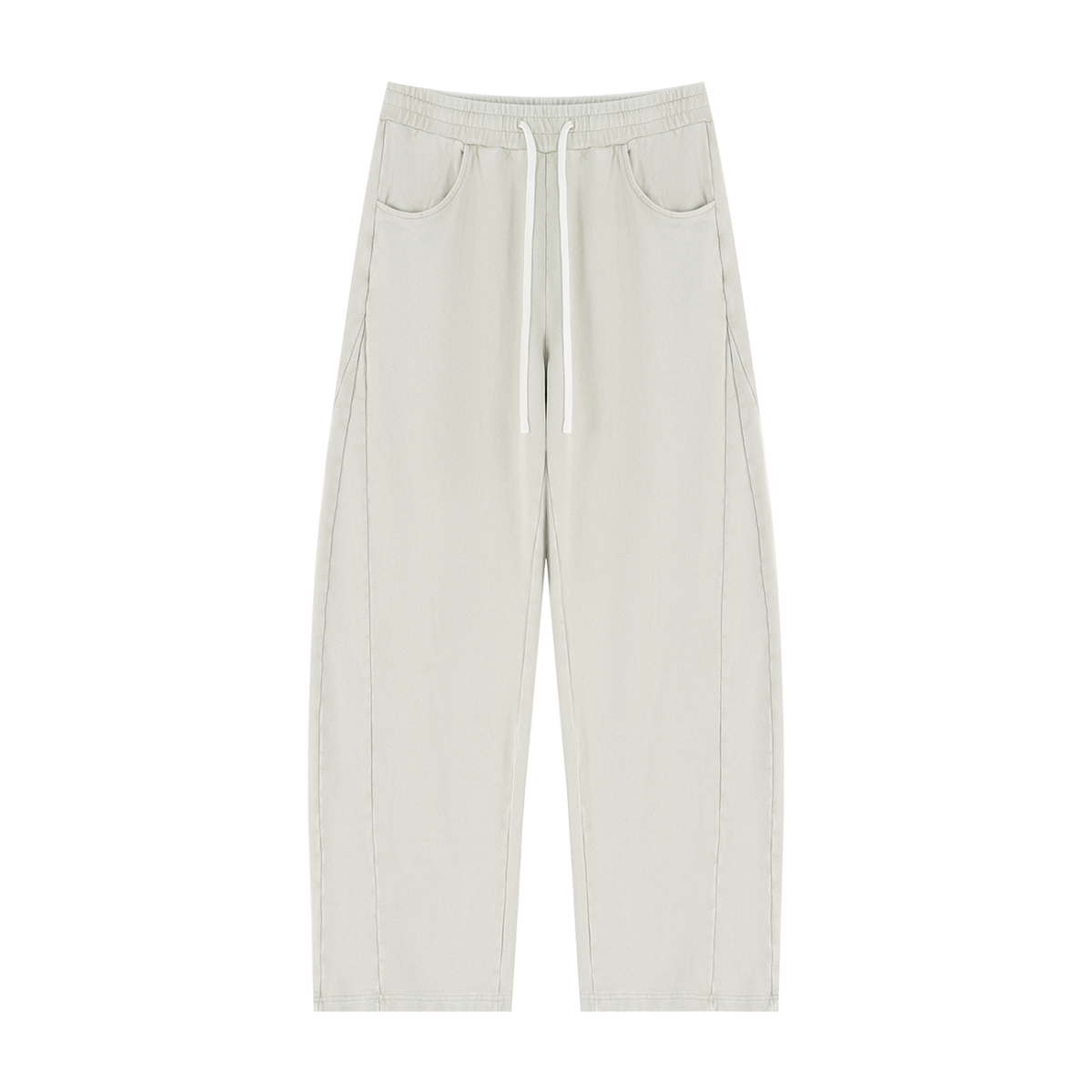 Unisex Mineral Wash Barrel Sweatpants