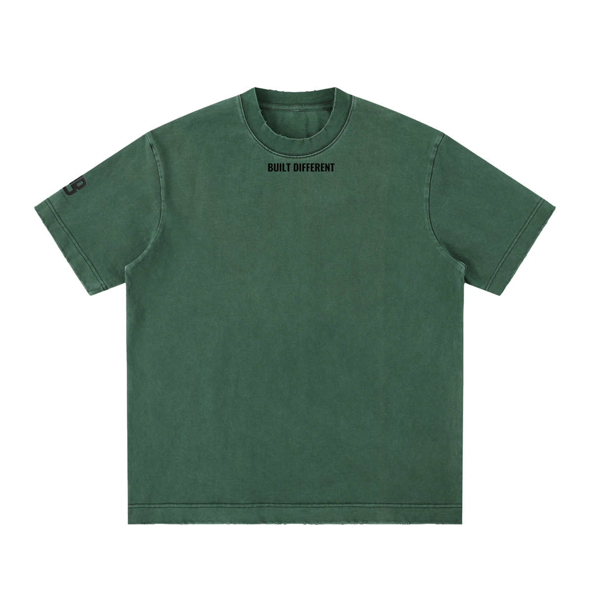 Heavyweight Vintage Washed Frayed T-Shirt