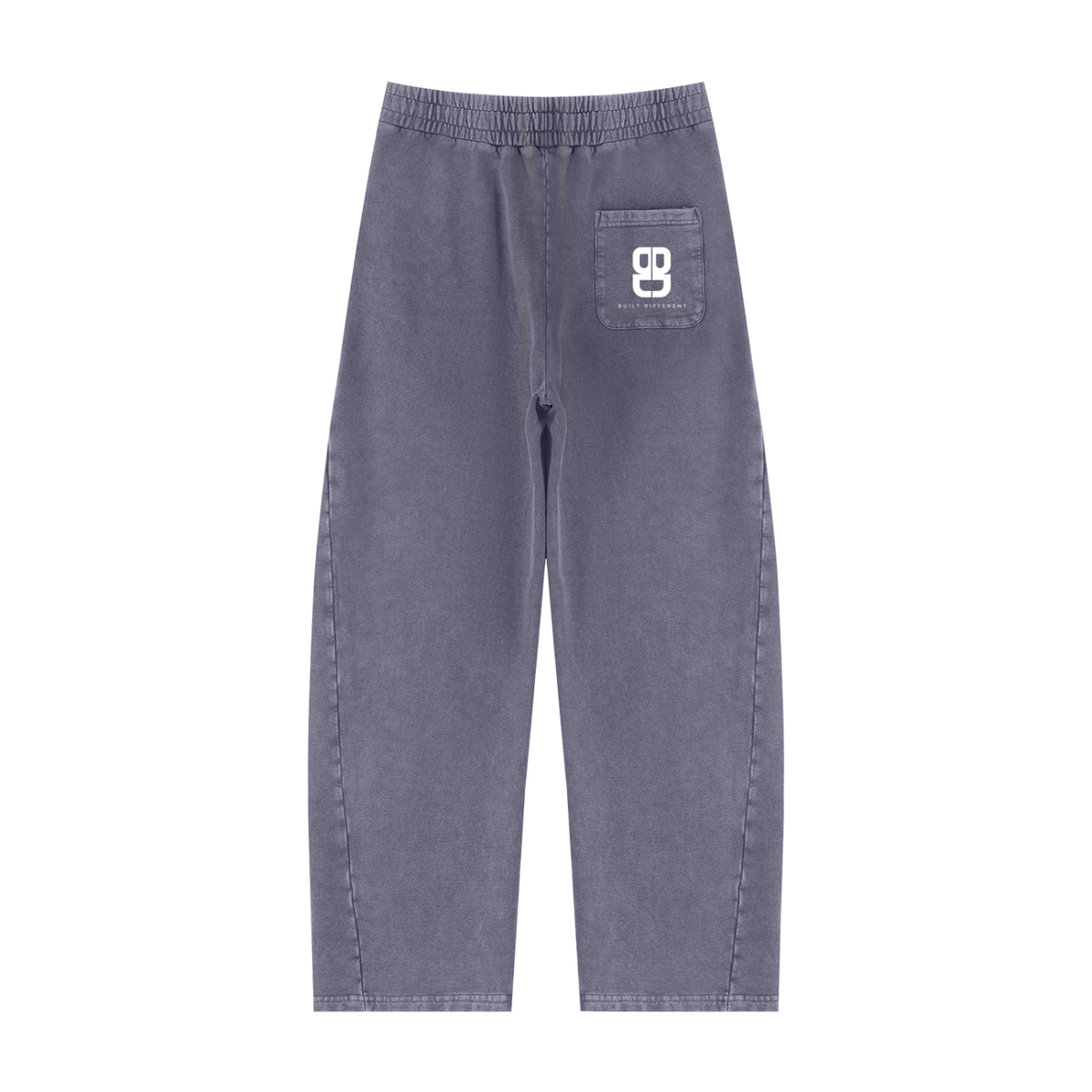Unisex Mineral Wash Barrel Sweatpants