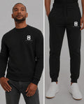 Black Crew Neck Jumper