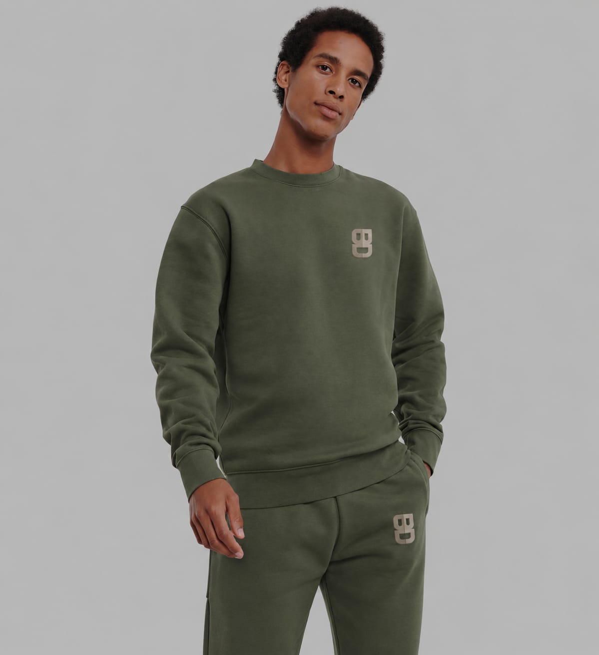 Olive Crew Jumper