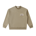 Heavyweight Patch Pocket Crewneck Sweatshirt