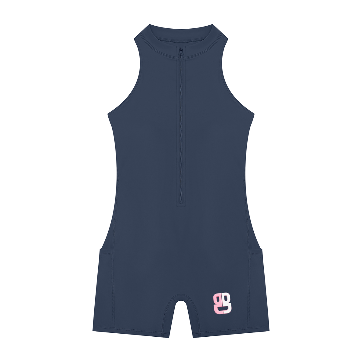 Women’s Quarter-Zip Yoga Romper