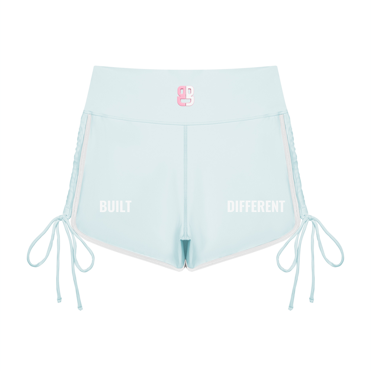 Women’s Color Block High Waisted Yoga Shorts