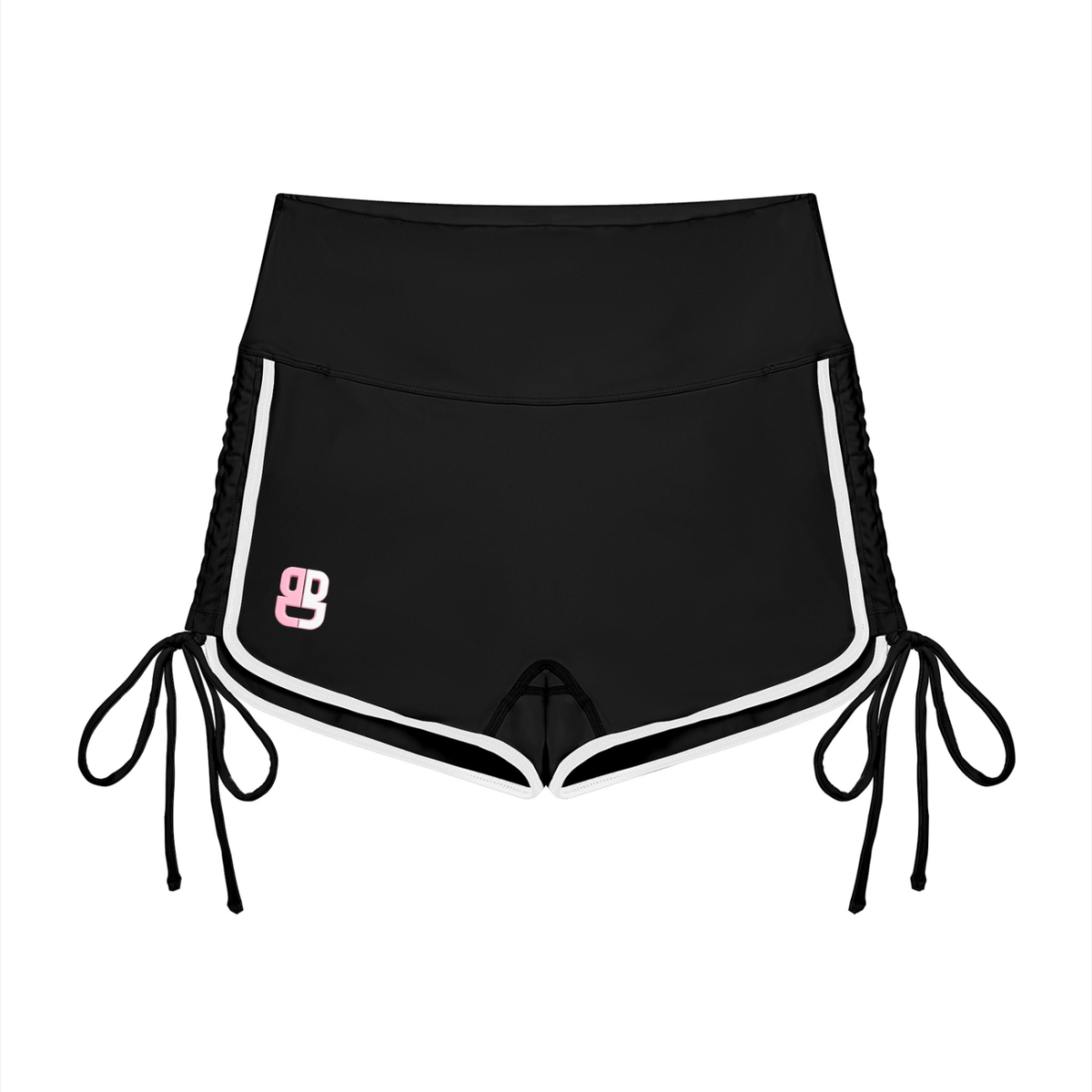 Women’s Color Block High Waisted Yoga Shorts